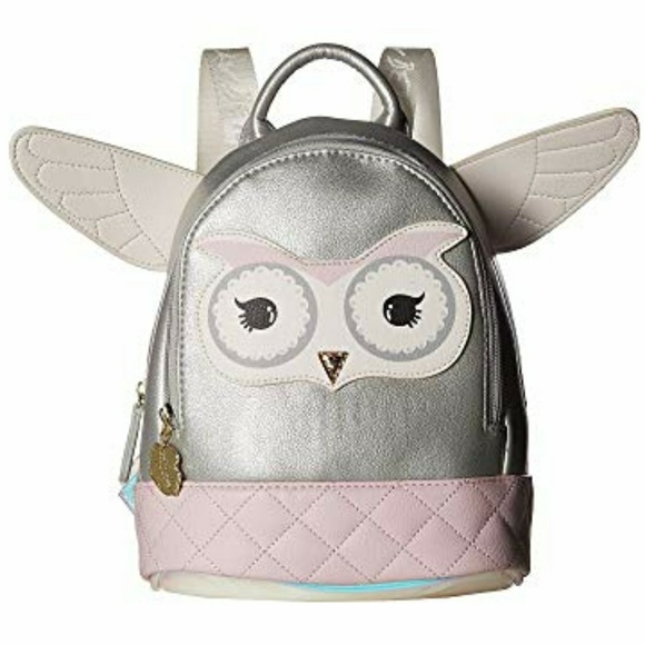 betsey johnson owl backpack